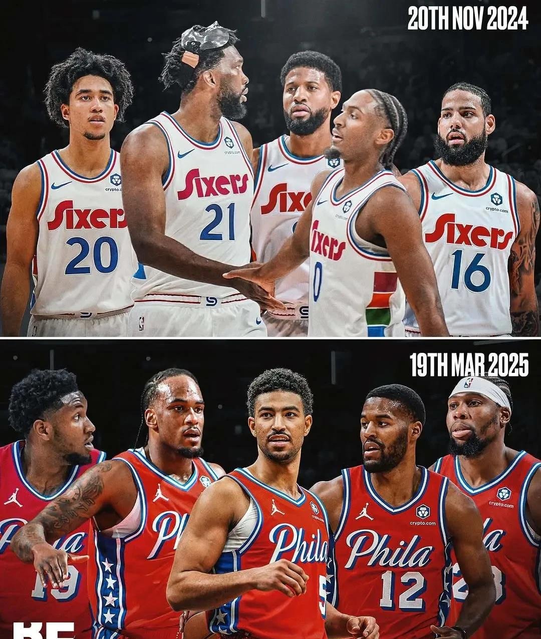 包含NBA常规赛赛程吃紧，费城76人赛后扳平良机，信心回归，身体对抗强度拉满的词条